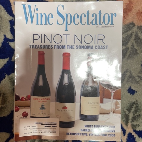 Wine Spectator Lot Of Three Oversized Magazines April/ May/ September 2021 - Picture 4 of 7